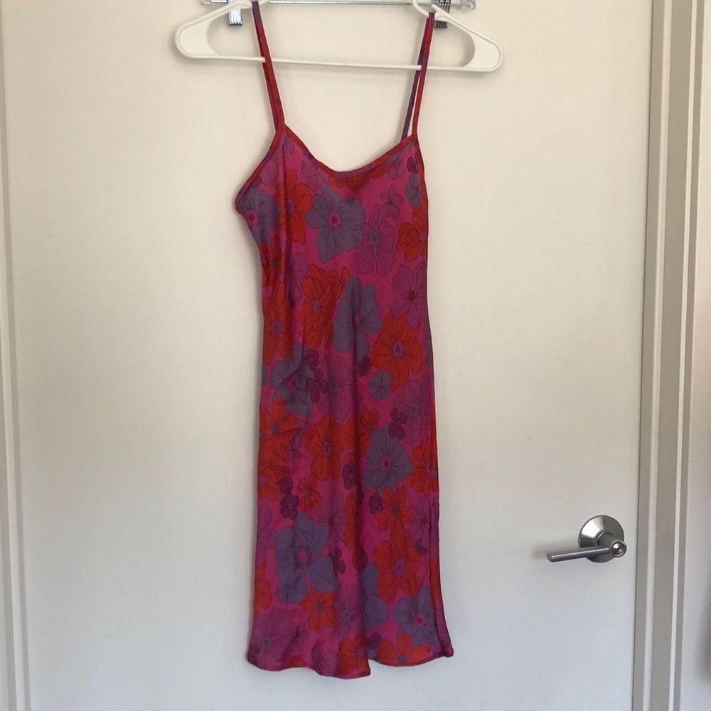 Silk slip dress